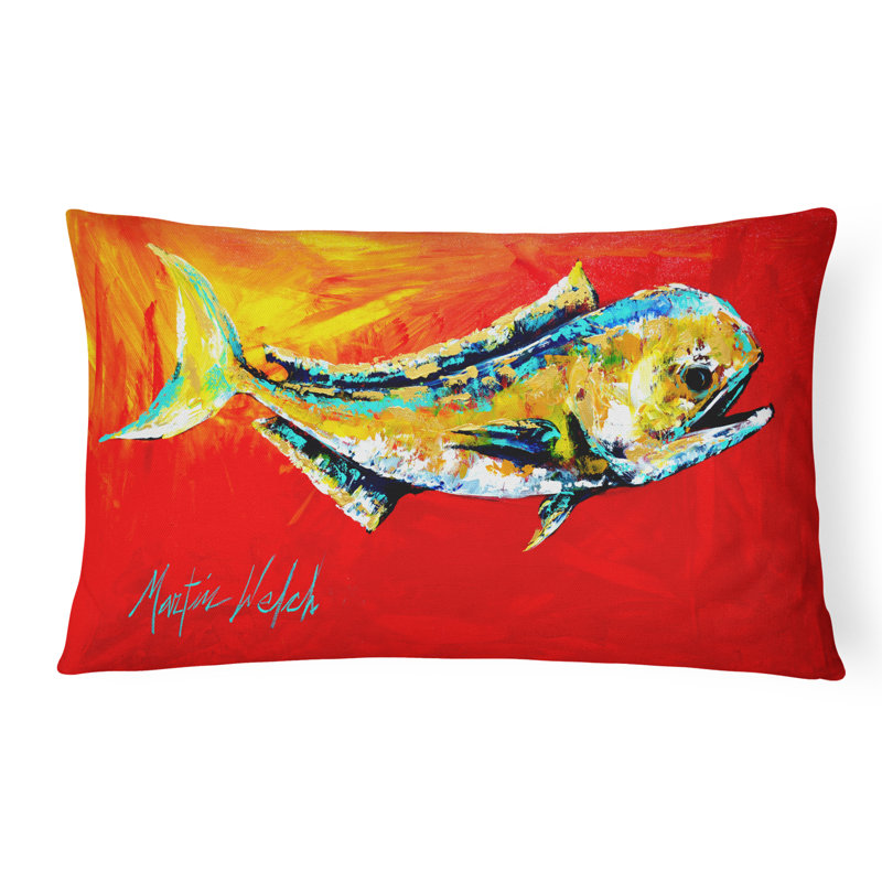 Coussin intérieur/extérieur danny dauphin fish