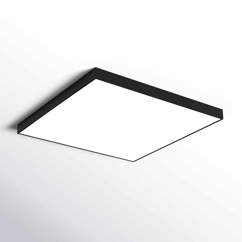 Orduna LED Flush Mount, Black