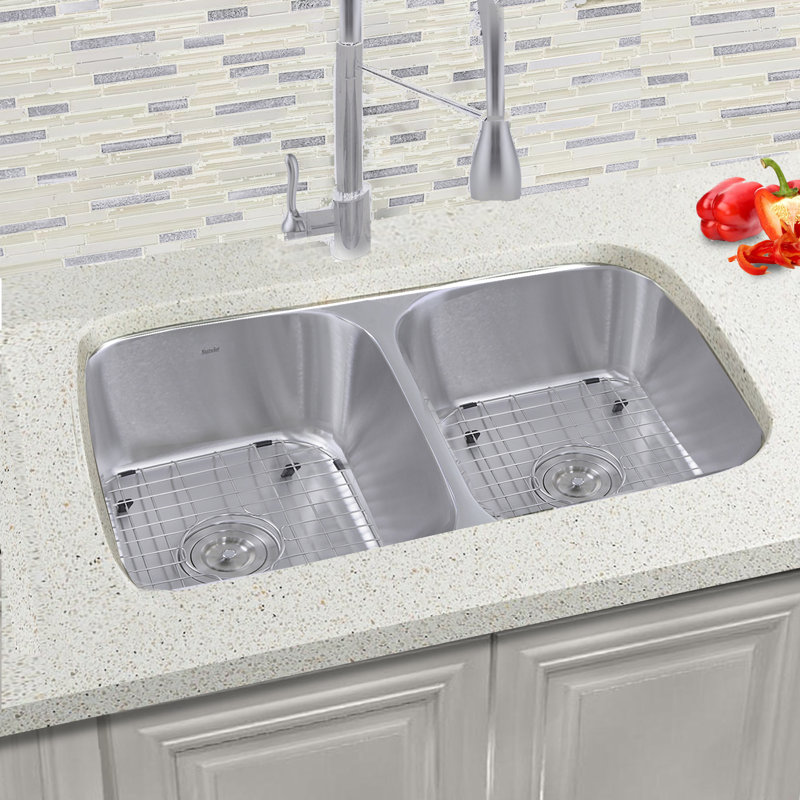 Sconset 32.5'' L Single Bowl Stainless Steel Kitchen Sink