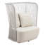 Chaise d'appoint beige