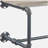 Mankato Oak and Sandy Grey Wall Rack with Shelf