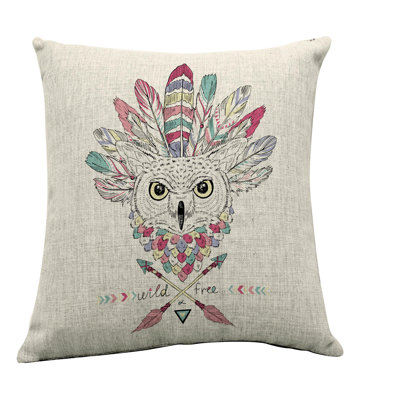  Coussin en lin Wild / Free