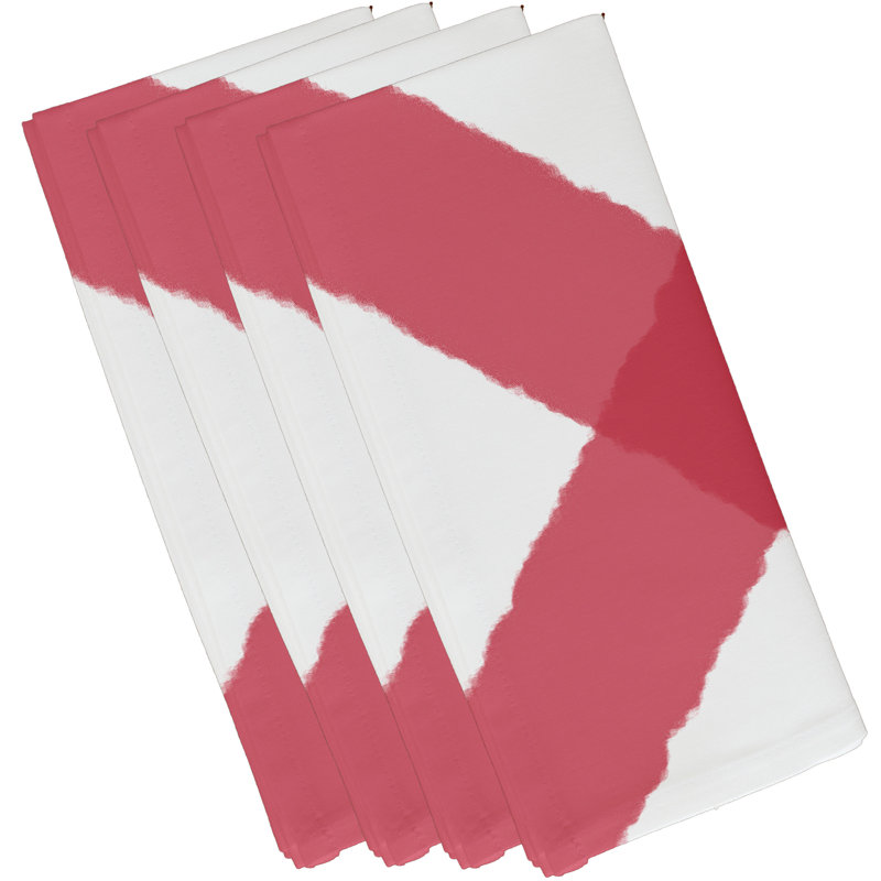 Ensemble de serviettes 4 pièces Aksel, Rouge