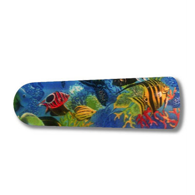 Tropical Fish Coral Reef 21" Blade