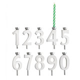 Let's Celebrate 34 Piece Metal Candlestick Set