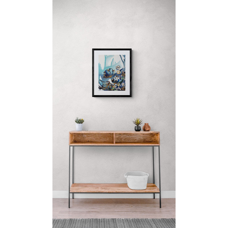 Moon Cradle Print by Novi Lim, 32" H x 24" W, Wrapped Canvas