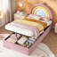 Upholstered Single (3') Ottoman Bed