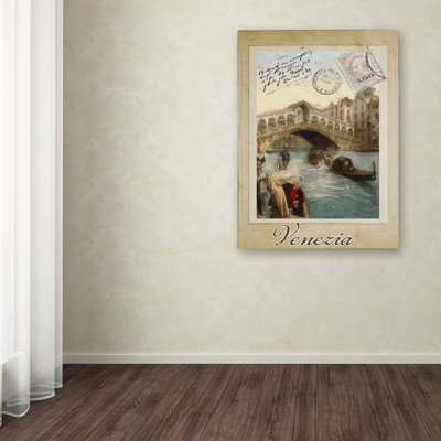 Jadaya «European Holiday I» par Color Bakery, impression sur toile tendue