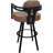 Watusi Madder - Black - 26" Seat-239278657-239278656