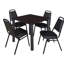 Plateau de table Kee Square, 4 chaises empilables-472020676-472020728-472020735