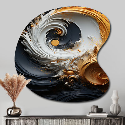Art mural liquide en métal liquide
