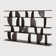 Solid Wood Geometric Bookcase