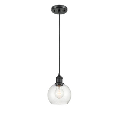 Luminaire suspendu sphérique 1 lumière Roxane