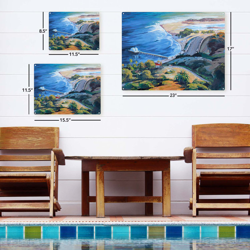 On Metal Print, 17.2" H x 23.2" W x 0.04" D