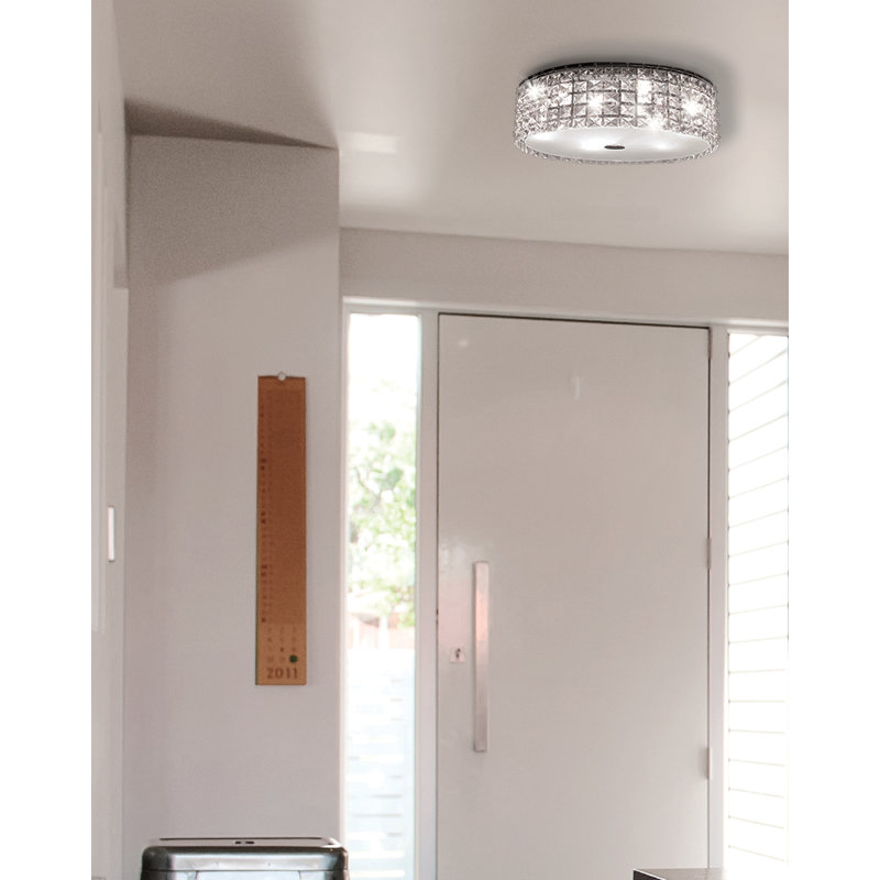 Plafonnier encastré 3 lumières Ellisa