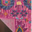 Tapis rose fuchsia / jaune / bleu Dreher-75384212