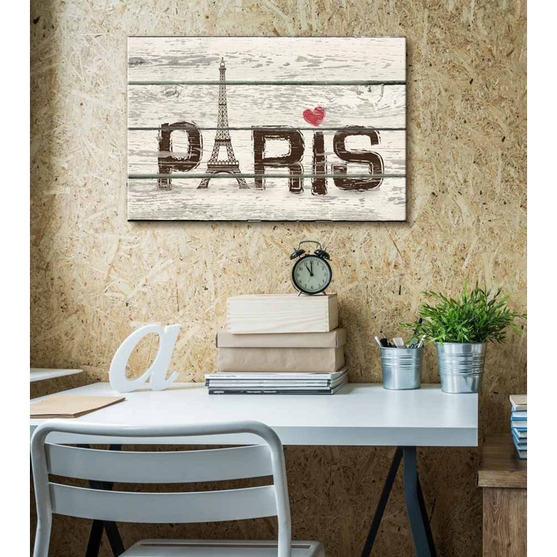 Reproduction d'art Paris Paris, H 12 po x l 18 po