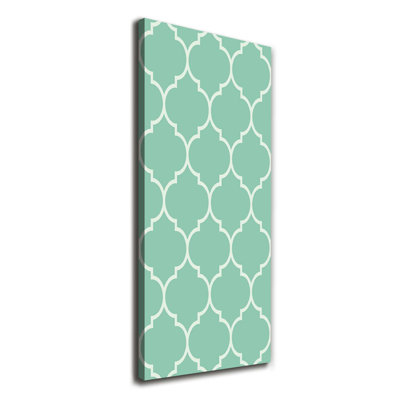 Moroccan Background - Wrapped Canvas Print