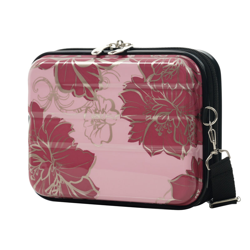 Luggage Sets New Model PC 5pcs, Purple Pink Flower