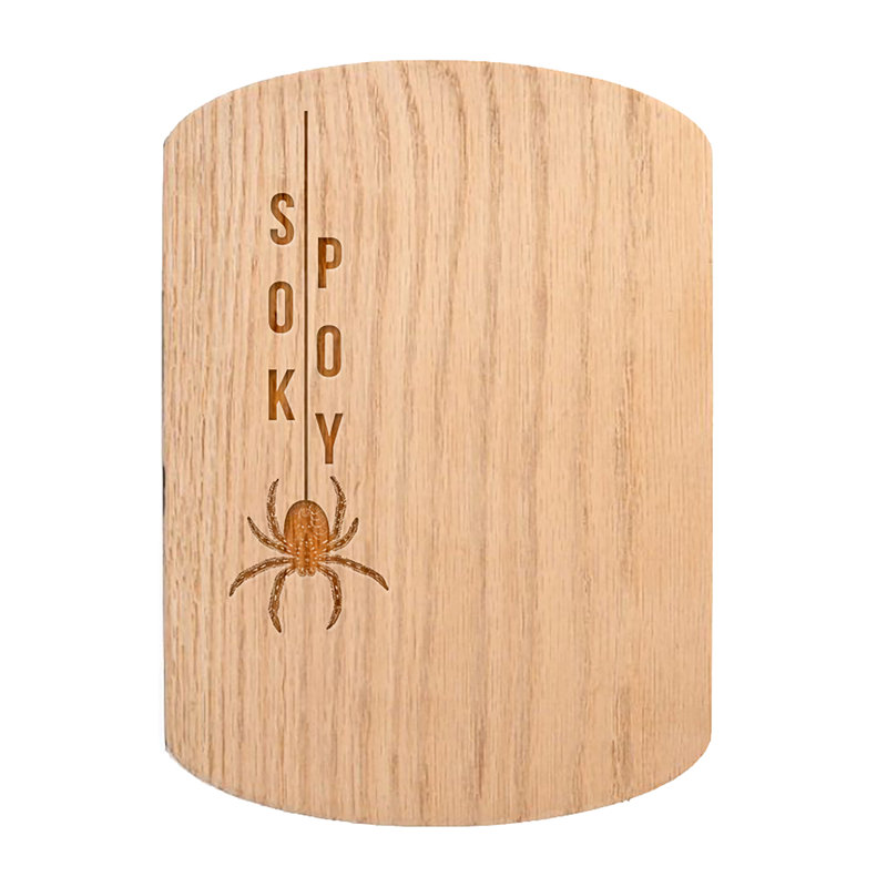 Planche à découper Spooky, Bois rouge