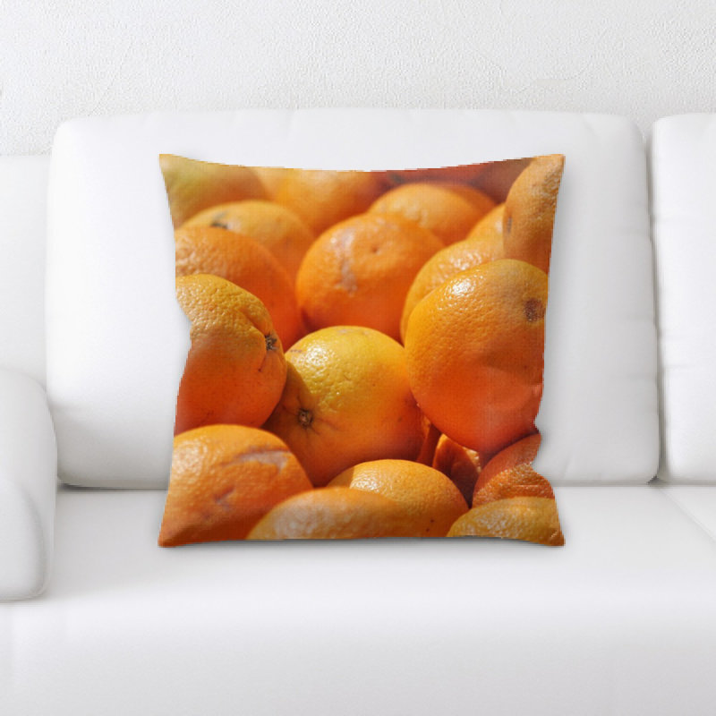 Microsuede Throw Pillow