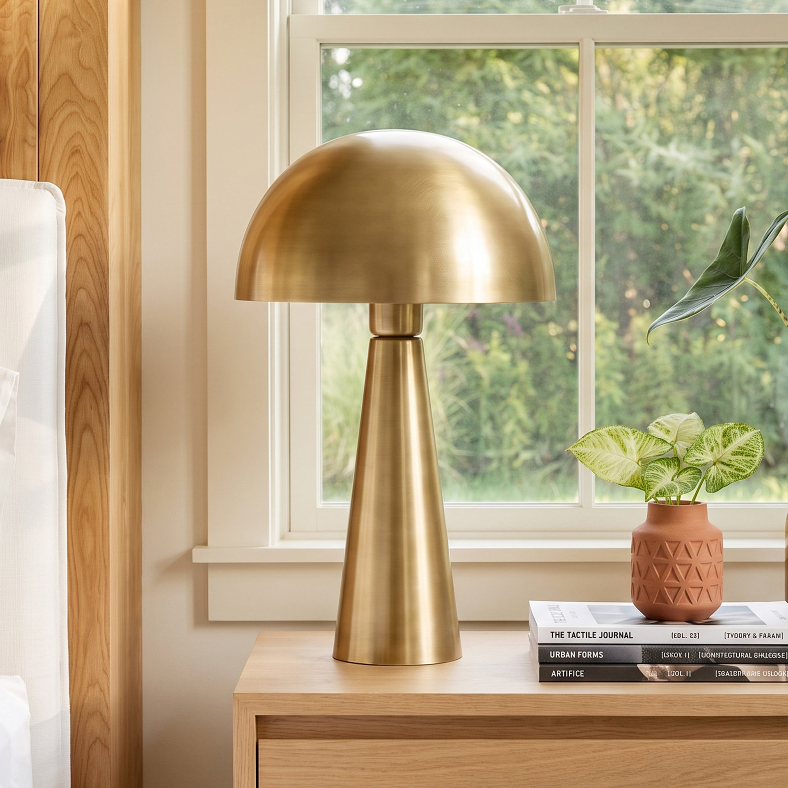 Bego Metal Table Lamp, Gold