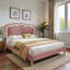 Upholstered Bed 3ft single bed With Led-891175125