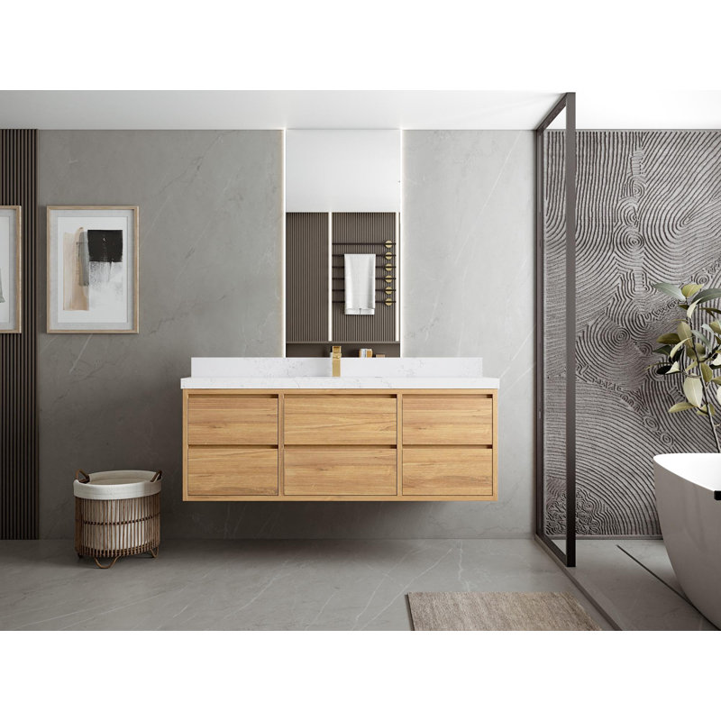 Ensemble de meuble-lavabo simple 60 po Cadge