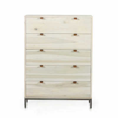 Trey 5 - Drawer Solid Wood Dresser