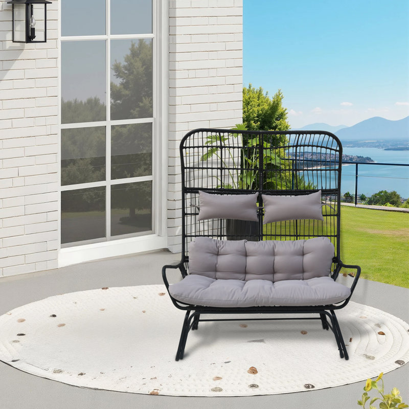 George Oliver Wicker Egg Chair