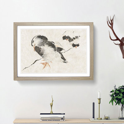 Duck Sketch by Katsushika Hokusai - Picture Frame Drawing Print