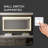 Frameless LED Light Anti-Fog Wall Bathroom Vanity Mirror with Backlit & Frontlit-91383698