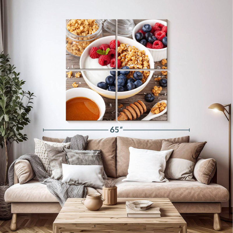 Petit-déjeuner sain Granola Yarlin, H 57 po x l 57 po