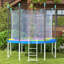Housse de ressort de trampoline 8pi, imperméable, multicolore