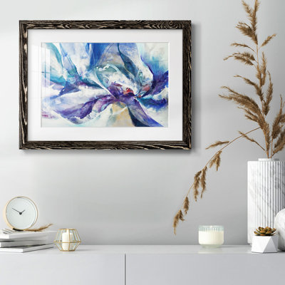 «Aurora Petals» - Toile tendue avec châssis de qualité supérieure - Prêt à accrocher, reproduction sur toile