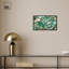 «Agate Emerald Cut Green Abstract», art mural par Art Remedy-102530181-103790529