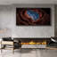 "Antelope Canyon Milky Way View", art mural sur toile-116517426-116517427