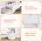 Floating Tv Stand For Up To 50" Tv, Wall Mounted Entertainment Center With Power Outlets And Usb Ports, Large Storage Space With Sliding Tabletop, Open Shelves, White