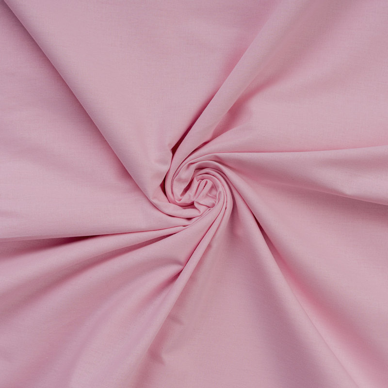 Elegant Dusty Rose King Quilt Cover, 94.5 x 86.6 | 100% Cotton Ranforce, 155 Thread Count | Button Closure, Machine Washable at 30°C | Soft & Durable Bedding for Luxurious Sleep Experience