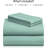 Luxclub 4 PC Light Teal Queen Silky Soft Cooling Extra Deep Pocket Performance Sheet Set-123418282-123418292