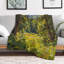 Jeté en flanelle Sunlit Forest Meadow-134400063