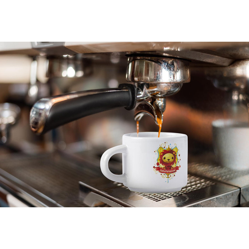Petite tasse en céramique Gryffindor de Poudlard Harry Potter - l 2,67 po x H 2 po