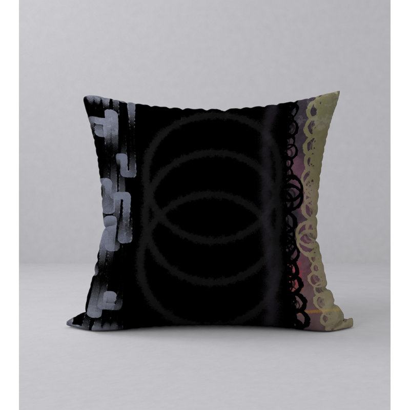 Reversible Throw Pillow, 18" x 18"