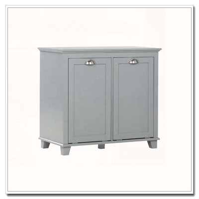Tilt-Out Laundry Hamper Cabinet