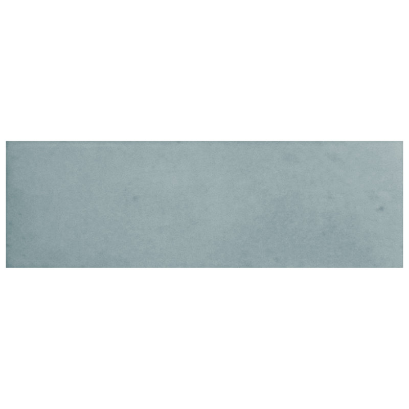 Coco 2" x 6" Porcelain Brick Look Subway Wall & Floor Tile, Blue Grass