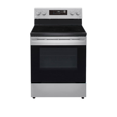 LG Smart Wi-Fi Enabled Electric Range with EasyClean®, Stainless Steel, 6.3 cu. ft.