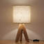 Lampe de table brune 14,6 po Seren-943666825