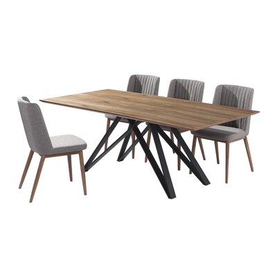 Bridgwater 5 Piece Dining Set -  Corrigan StudioÂ®, 442C42F285624FFC87763B6D7C0D56C3