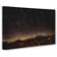 Stars Over Trigance In France In Abstract - Wrapped Canvas-55337902