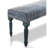 47" Textural White Leg Upholstered Bench-1161070075-1161069956